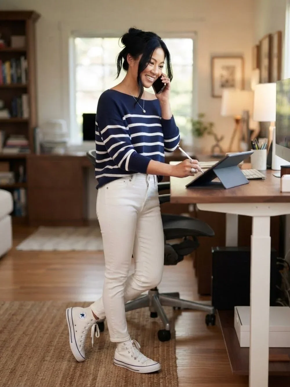 J. Crew | White Skinny Jeans Size 28